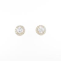 【リメイク】K18YG ダイヤモンドピアス 0．511ct・0．511ct・H・VS1・VG