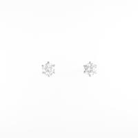 【リメイク】ST／プラチナダイヤモンドピアス 0．222ct・0．223ct・D・VVS2・VG?GOOD