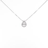 【新品】プラチナダイヤモンドネックレス 0．210ct・F・SI1・GOOD