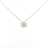 【リメイク】K18YG ダイヤモンドネックレス