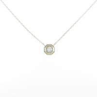 【リメイク】K18YG ダイヤモンドネックレス