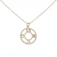 ティファニー アトラス オープン ペンダント スモール ネックレス