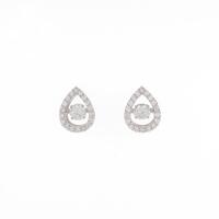 【新品】プラチナダイヤモンドピアス 0．218ct・0．218ct・E・SI1・VG