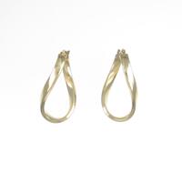 K18YG フープピアス