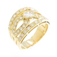 K18YG ダイヤモンドリング