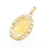 K18YG（枠） インゴット ペンダント