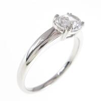 プラチナダイヤモンドリング 1．00ct D VS1 オーバルカット