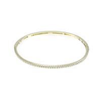 K18YG ダイヤモンドバングル