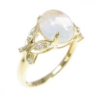 K18YG オパールリング