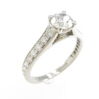 ヴァンクリーフ＆アーペル ロマンス リング 0．40ct・D・VVS1・3EXT