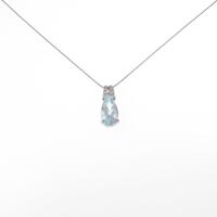 PT アクアマリンネックレス