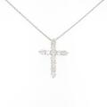 PT クロス ダイヤモンドネックレス