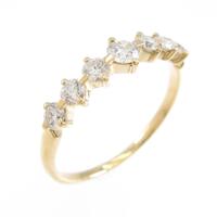 K18YG ダイヤモンドリング