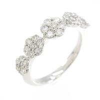 ポンテヴェキオ フラワー ダイヤモンドリング