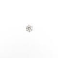 プラチナダイヤモンドピアス 0．283ct F SI2 GOOD 片耳