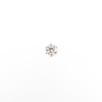 プラチナダイヤモンドピアス 0．283ct F SI2 GOOD 片耳
