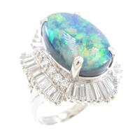 PT ブラックオパールリング