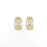 K18YG ハート イヤリング