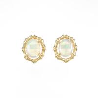 K18YG オパールピアス