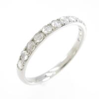 PT ハーフエタニティ ダイヤモンドリング