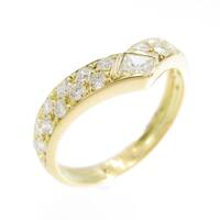 K18YG ダイヤモンドリング