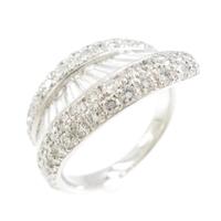 K18WG ダイヤモンドリング