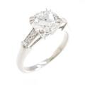 ハリーウィンストン ラウンドトリスト リング 0．87ct