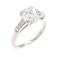ハリーウィンストン ラウンドトリスト リング 0．87ct