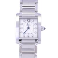 カルティエ WE110006 タンクフランセーズSM・11P クォーツ