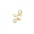 750YG ダイヤモンド ペンダント 0.10CT