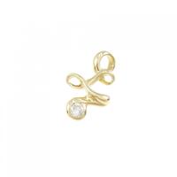 750YG ダイヤモンド ペンダント 0.10CT