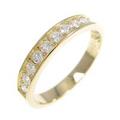 750YG ダイヤモンド リング 0.392CT