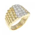 750YG/750WG ダイヤモンド リング 0.85CT