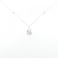 K10WG ダイヤモンド ネックレス 0.08CT