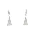 K14WG ダイヤモンド ピアス 0.20CT