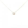 K18PG ダイヤモンド ネックレス 0.20CT