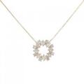 K18PG ダイヤモンド ネックレス 0.60CT