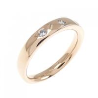 K18PG ダイヤモンド リング 0.09CT