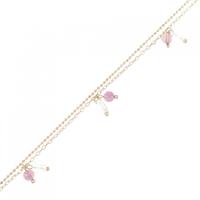 K18PG トルマリン ブレスレット