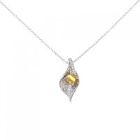 K18WG サファイヤ ネックレス 1.92CT