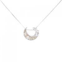 K18WG ダイヤモンド ネックレス 0.20CT