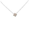 K18WG ダイヤモンド ネックレス 0.33CT