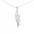 K18WG ダイヤモンド ネックレス 0.48CT