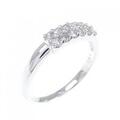 K18WG ダイヤモンド リング 0.20CT