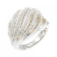 K18WG/K18YG ダイヤモンド リング 0.75CT