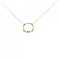 K18YG クオーツ ネックレス 5.40CT