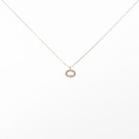 K18YG ダイヤモンド ネックレス 0.005CT