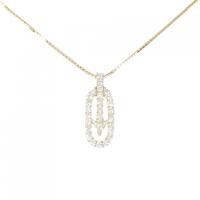 K18YG ダイヤモンド ネックレス 0.27CT