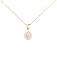 K18YG ダイヤモンド ネックレス 0.32CT