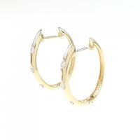K18YG ダイヤモンド ピアス 0.20CT